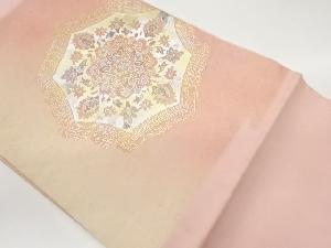 金彩華紋模様名古屋帯